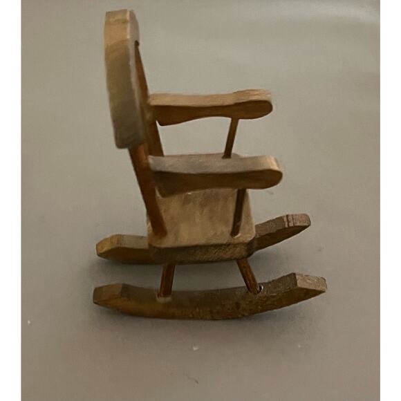 Dollhouse Miniature Wooden Furniture Mix Grandfather Clock Desk Rockers Lot - Picture 16 of 16